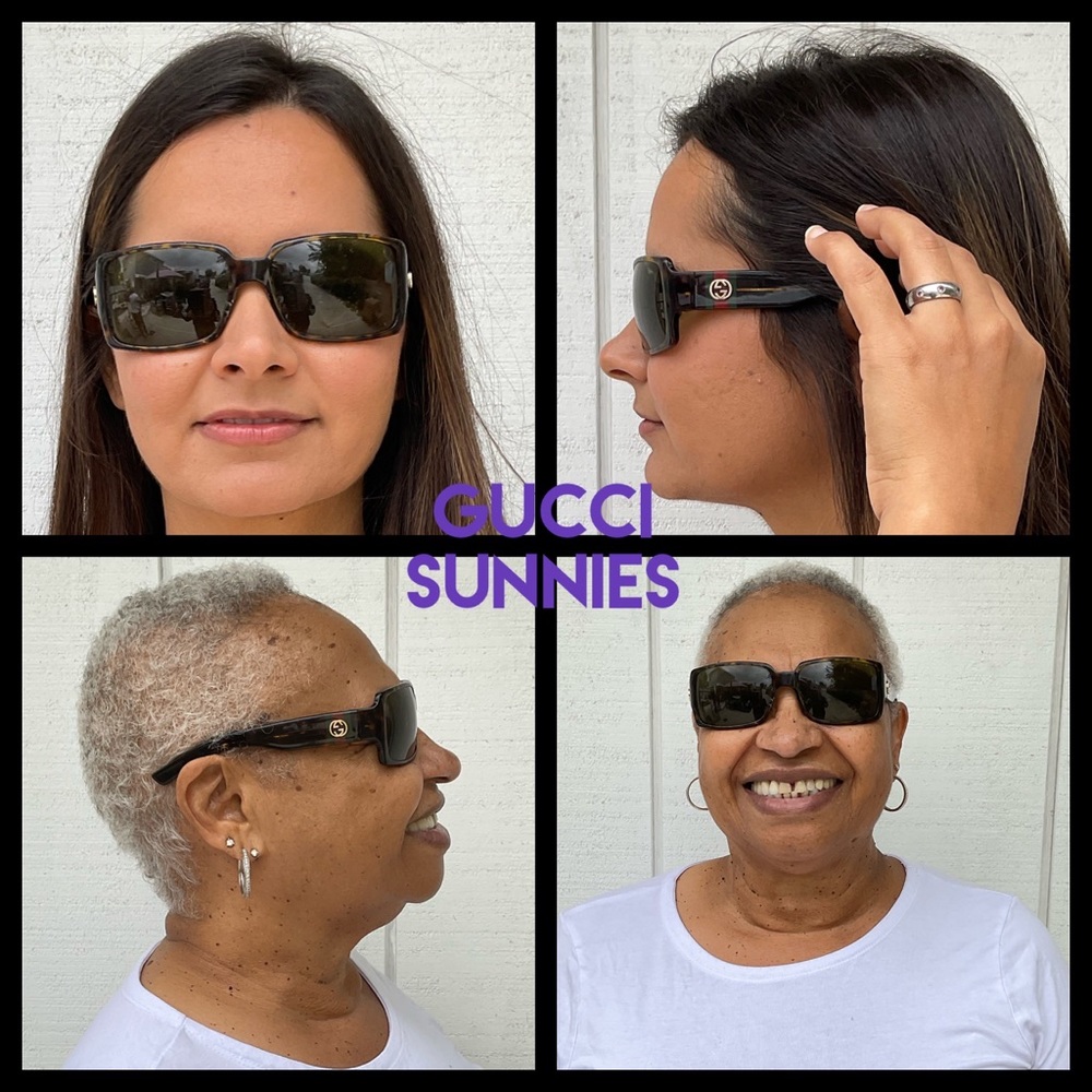 GUCCI TORTOISE SHELL SUNNIES